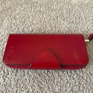 Red Leather Wallet
